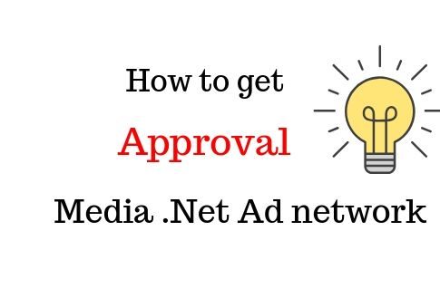 How to get approval from media.net