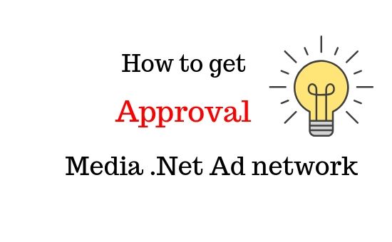 How to get approval from media.net