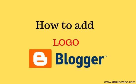 add logo in blogger