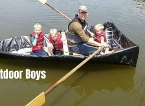 outdoor boys Luke made 3 person fishing boat for $120