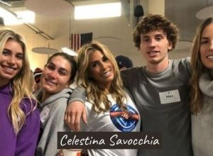 Celestina Savocchia celebrating thanksgiving with her four children in St Vincent De Paul Society